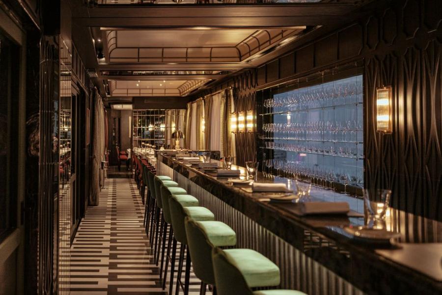 Le GV restaurant in Sliema, a MICHELIN-starred dining room
