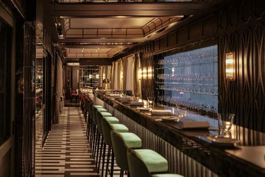 Le GV restaurant in Sliema, a MICHELIN-starred dining room